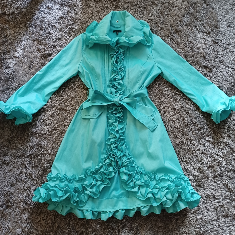 Samuel Dong Turquoise Outerwear